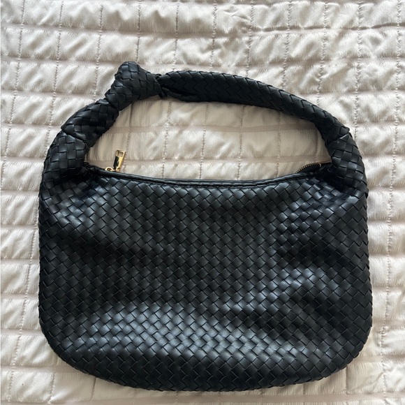 Melie Bianco - The Brigitte Satchel in Black - Picture 3 of 8